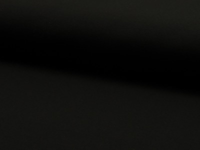 0,5m Sommersweat French Terry Sweat uni, schwarz - weitere Farben erhältlich
