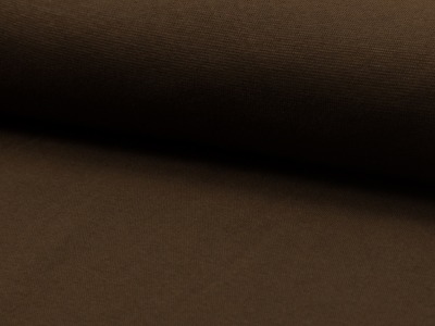 05m Bündchen glatt dunkelbraun 058 - Auch in anderen Farben erhältlich