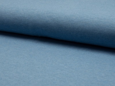 05m Jersey uni meliert himmelblau helles blau 003 - Auch in anderen Farben erhältlich