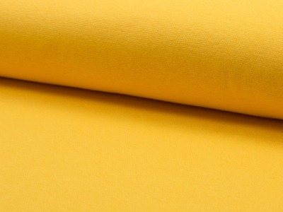 05m Bündchen glatt gelb mais sonnengelb 132 - Auch in anderen Farben erhältlich