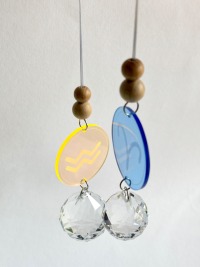 Sternzeichen Suncatcher | Sonnenfänger Kristall 2