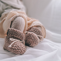 Babyschuhe - mit Liebe handgestrickt 2