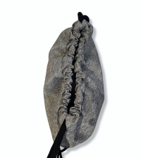 Turnbeutel Rucksack grau schwarz wasserabweisend in 2 Größen WunderStil Geschenkidee Mann Outdoor