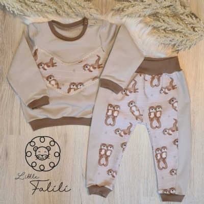 Pumphose &amp; Pullover Otter Liebe