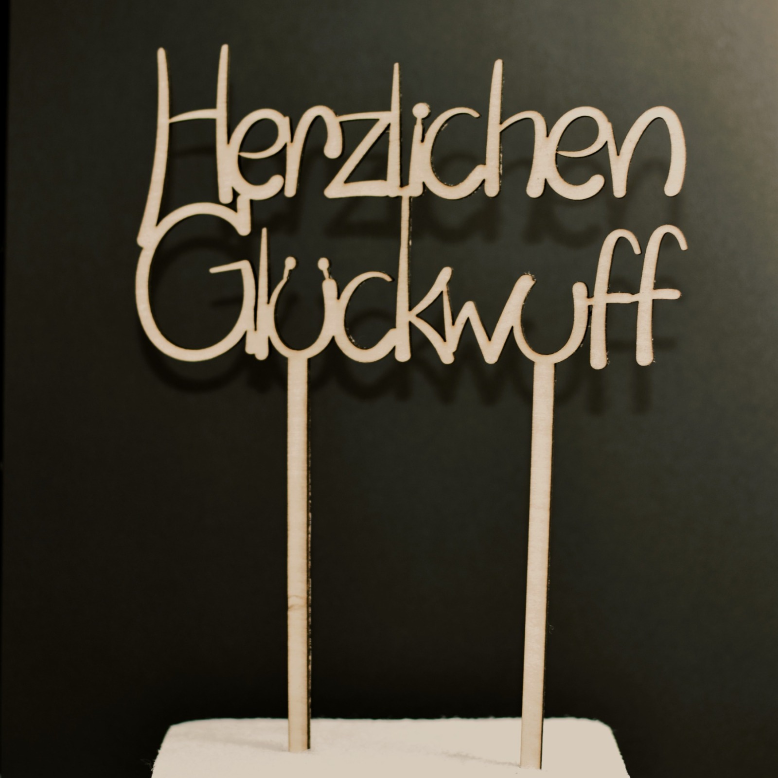 Caketopper I Herzlichen Glückwuff 3