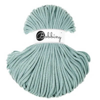 Bobbiny 5mm Kordel - Duck Egg Blue - Bobbiny Premium 5mm Kordel 100m