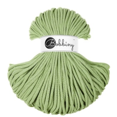 Bobbiny 5mm Kordel - Matcha - Bobbiny Premium 5mm Kordel 100m