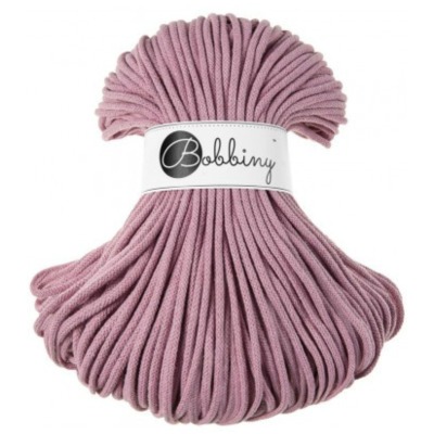 Bobbiny 5mm Kordel - Dusty Pink - Bobbiny Premium 5mm Kordel 100m