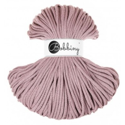 Bobbiny 5mm Kordel - Mauve - Bobbiny Premium 5mm Kordel 100m