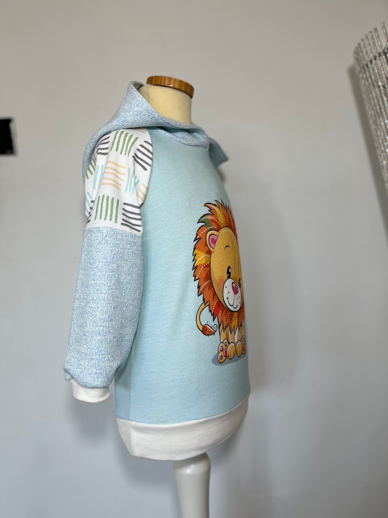 Hoodie Fuchspirat in verschiedenen Größen - Kapuzenpullover für Jungs 9