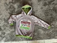 Größe 104 und 116 - Geschwister Set Hoodie Pullover mit Kapuze - Unikat 4