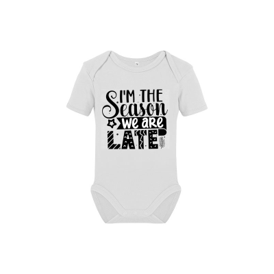 Baby Body mit coolem Spruch - Geschenk für Babys - Personalisierbarer Babybody Bodysuit