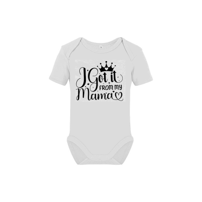 Baby Body mit coolem Spruch - Geschenk für Babys - Personalisierbarer Babybody Bodysuit