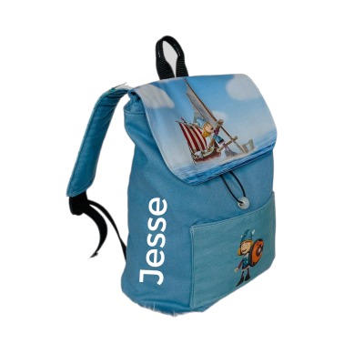 Kindergarten Rucksack Wickie personalisierbar - mit Wunschnamen Kinderrucksack - Tasche -