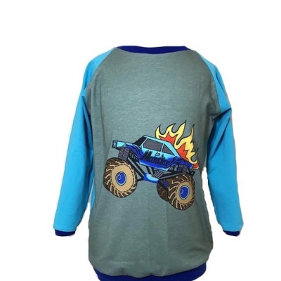 Pullover Langarmshirt Monster Truck Gr.104/110