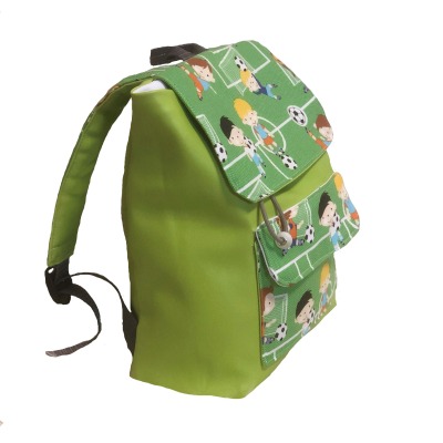 Kindergarten Rucksack Fußball - Rucksack für Jungen - Kinderrucksack - Stoffwahl