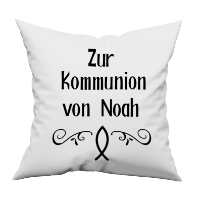 Zur Kommunion Bügelbild - personalisierbares Bügelbild mit Wunschnamen - Applikation zum