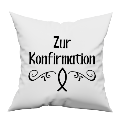 Zur Konfirmation Bügelbild - Applikation zum aufbügeln - Aufbügler - christliches Bügelbild