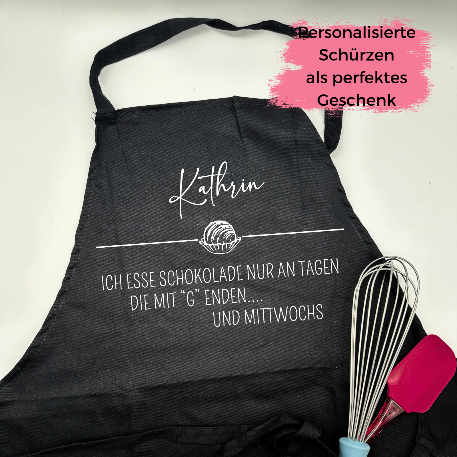 Set Personalisierte Schürze mit Ofenhandschuh 4