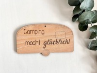 personalisierte Camping Schilder aus Holz 3