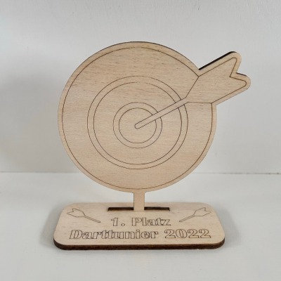 Pokal Trophäe Medaille Award Siegerpreis Ehrenpreis Siegerehrung Personalisiert Holz Acryl