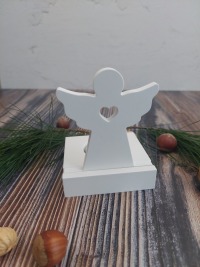 Teelichthalter mit Öffnung für Engel Wechselbar Weihnachtsset