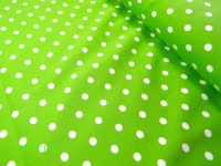 Jersey Punkte Dots Tupfen grün, kiwi, hellgrün