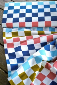 French Terry Squares by Lila Lotta bunt Swafing
