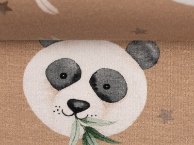 Jersey Baumwolljersey Panda Swafing - Swafingstoff Pandabär