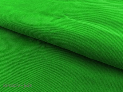 Feincord Babycord grün apfelgrün