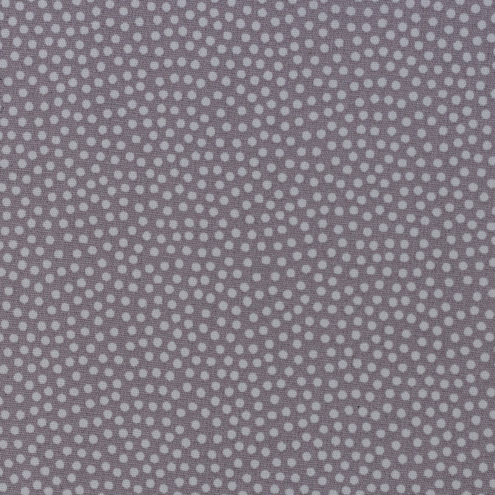 Baumwollwebware - unregelmäßige Punkte - grau - Ton in Ton - 100% Baumwolle - Dotty - Swafing