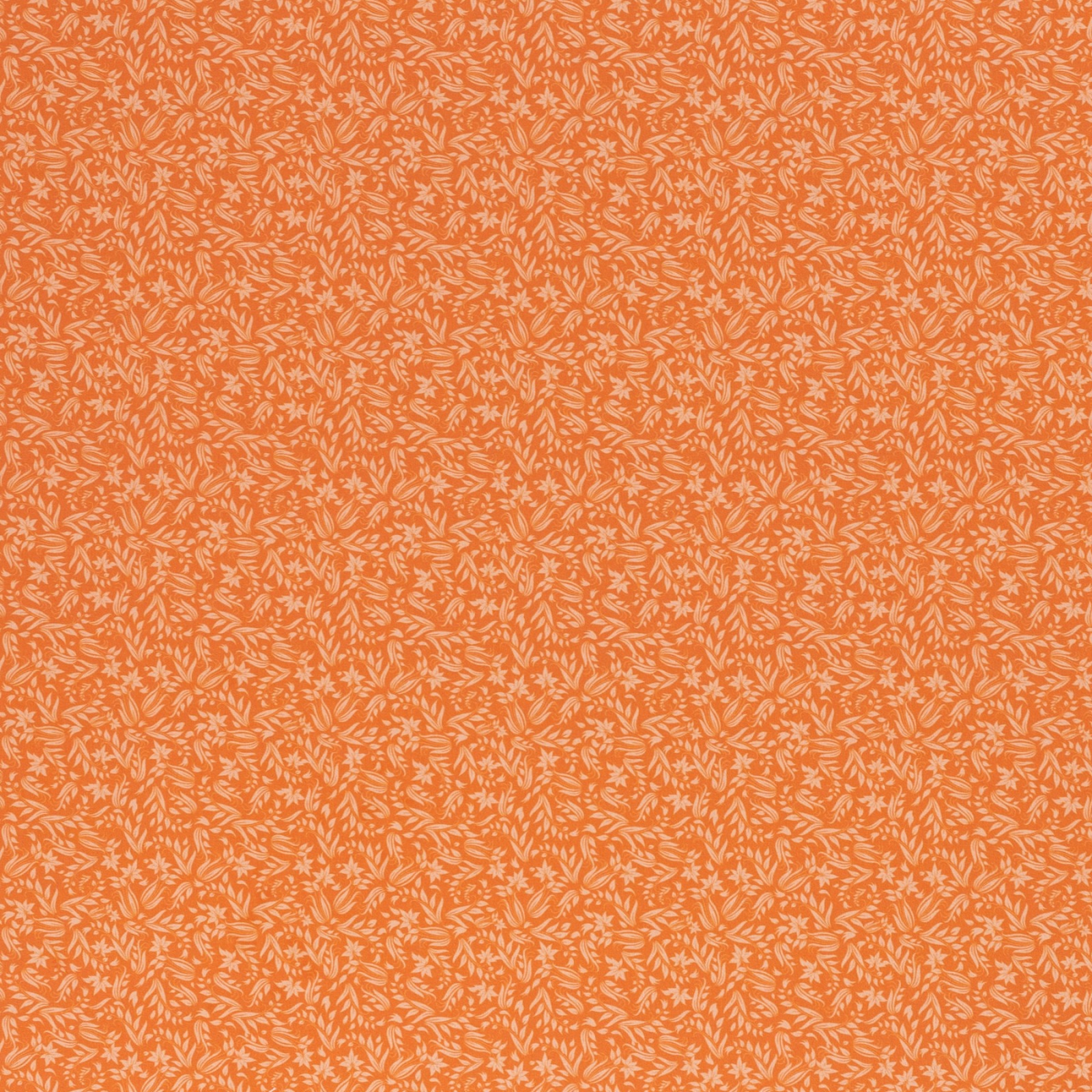 Stoff Blumen - orange - 100% Baumwolle | 10,00 EUR/m 3