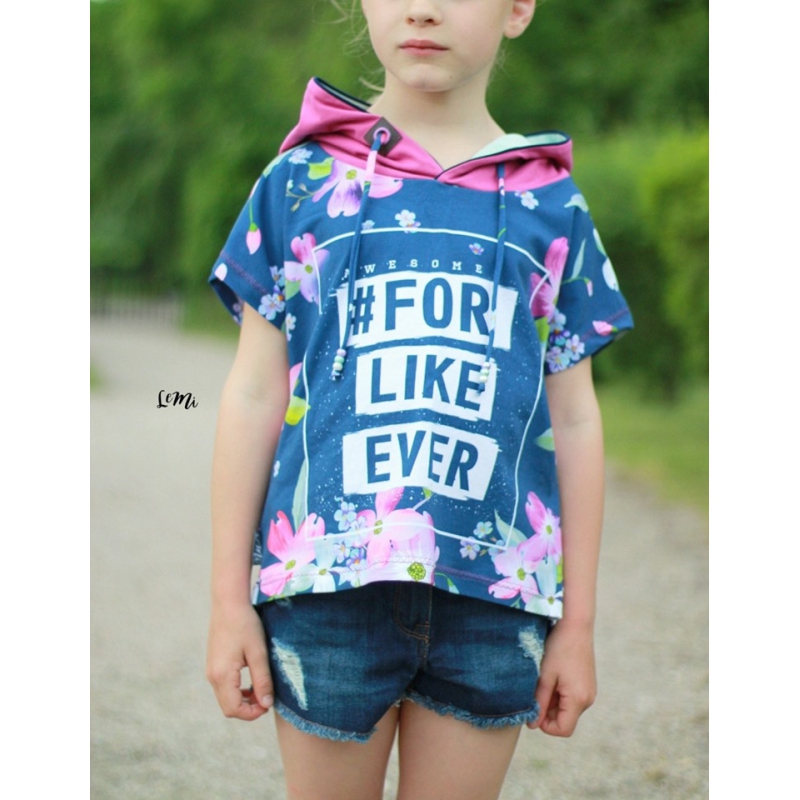 Sommerwind von AnniNanni - Papierschnittmuster - Blaubeerstern - Kids - Shirt 4