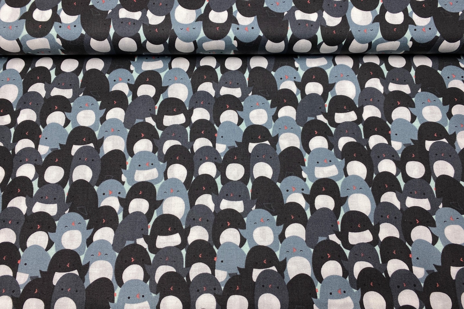 Stoff Pinguin - 100 Baumwolle - Patchwork 2