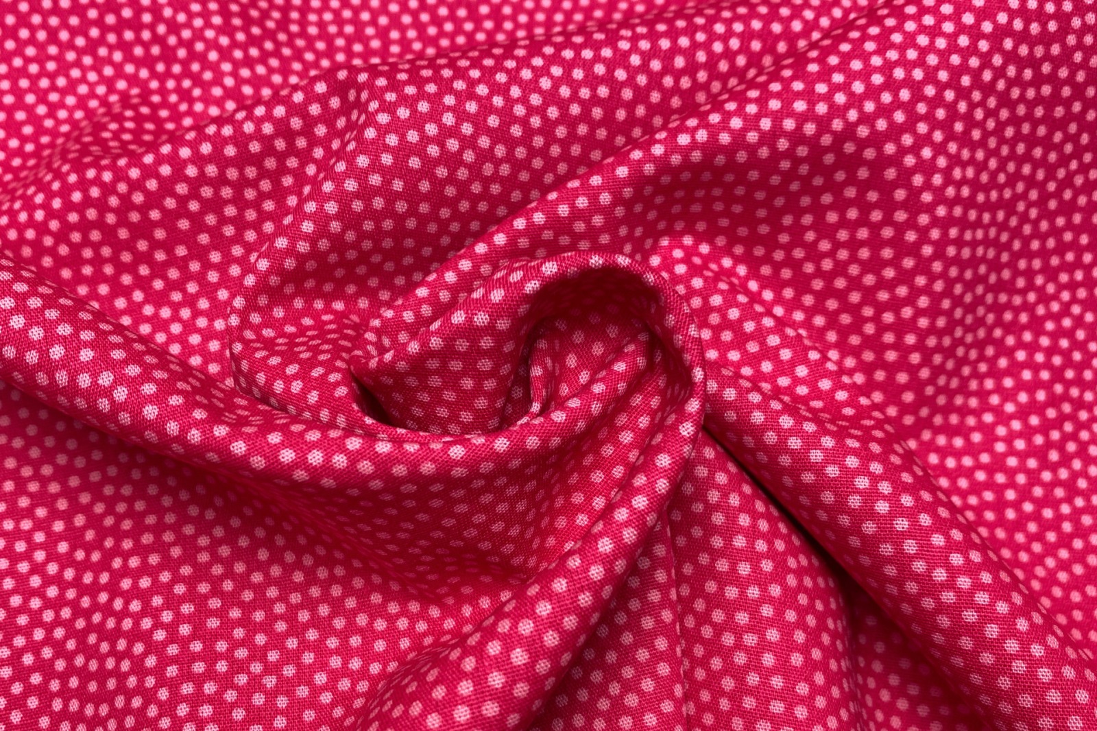 Baumwollwebware - unregelmäßige Punkte - pink/rosa - 100% Baumwolle - Dotty - Swafing 4