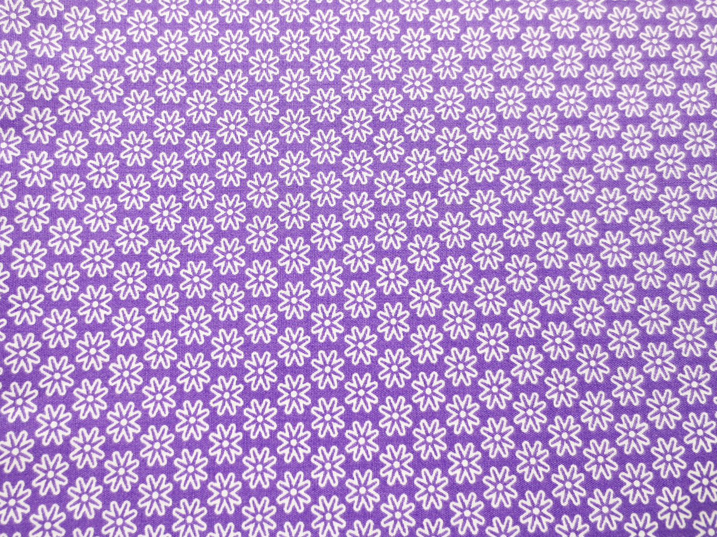 Stoff Blumen lila - 100 Baumwolle