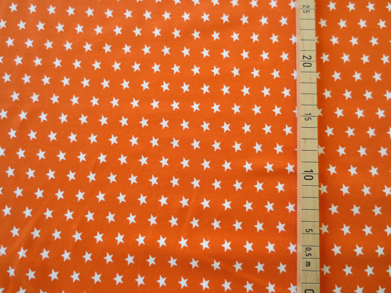 Jersey Sterne orange/weiß 2