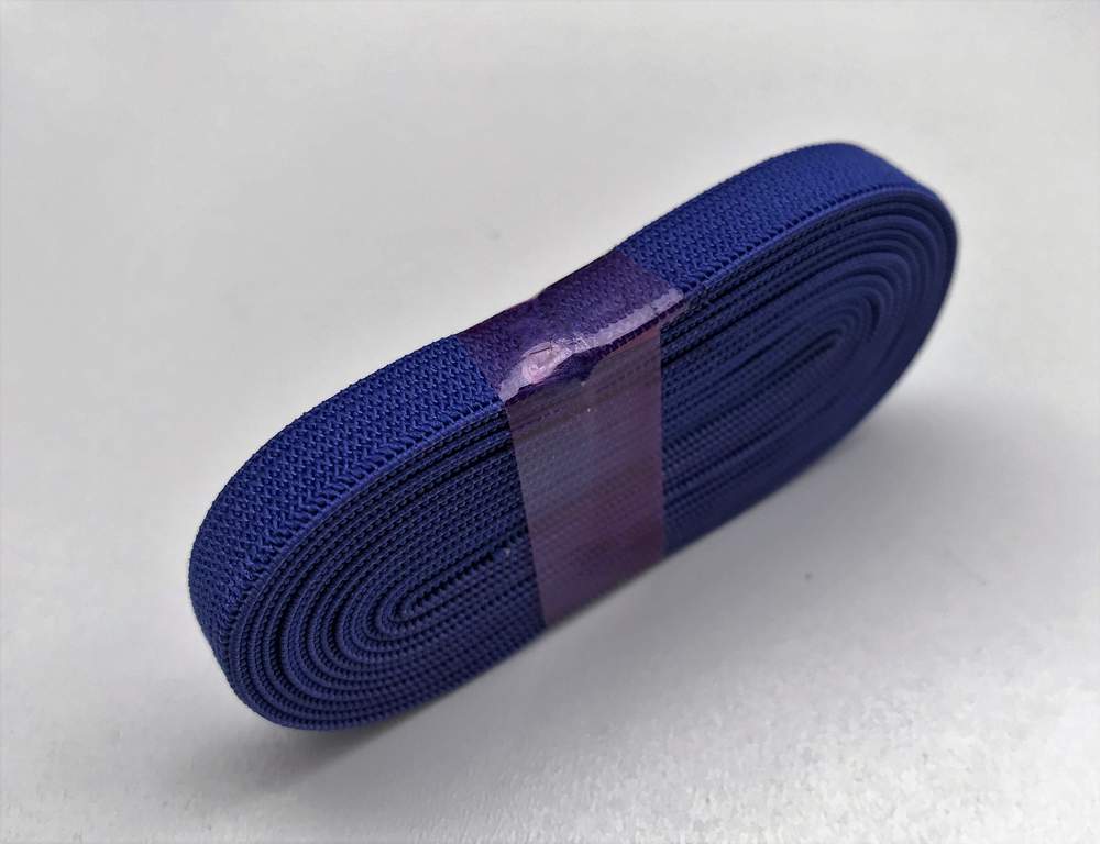 2m Gummiband nachtblau - 1 cm breit