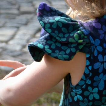 Mini Blaubeerkleid - Ballonkleid mit vielen Varianten - Blaubeerstern - Papierschnittmuster - Kids 3