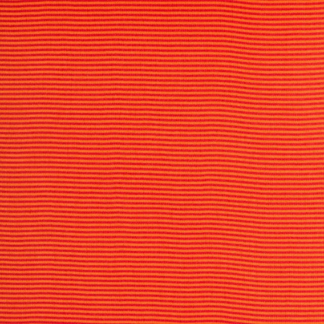 Bündchen - orange/rot - Ringelbündchen - Swafing - André 3
