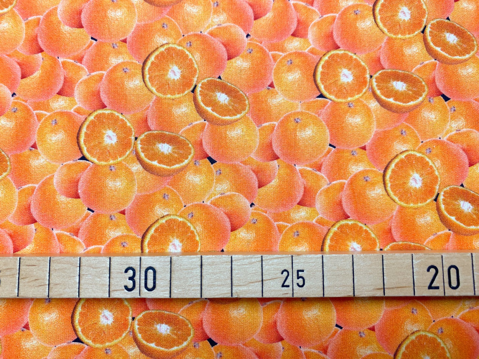 Stoff Orangen orange | 10,00 EUR/m