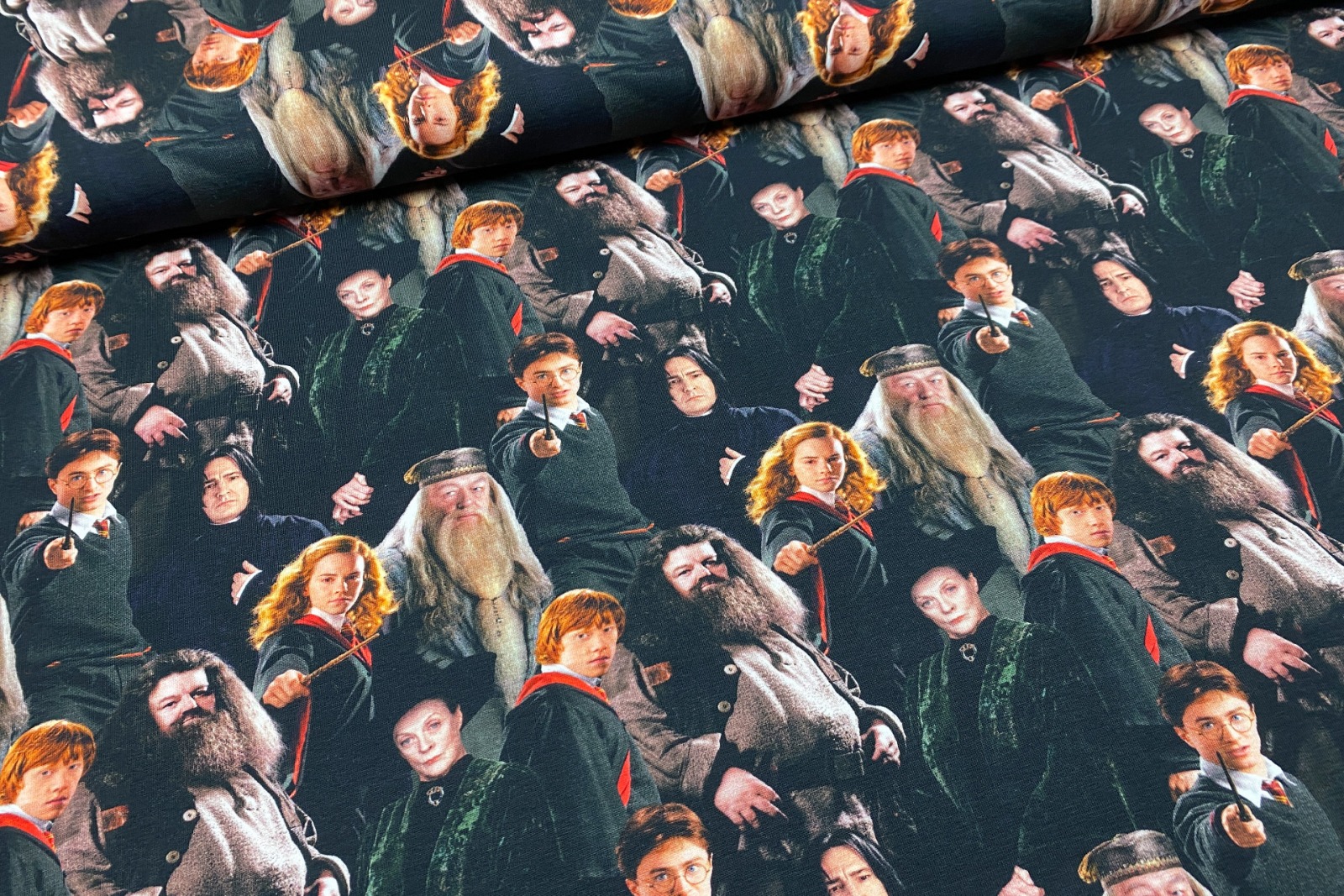Harry Potter Jersey - 19,80 EUR/m - Hermine - Ron - Dumbledore - Hagrid - Snape - McGonagal -