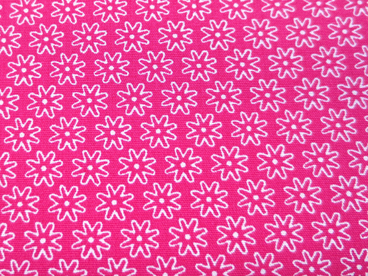 Stoff Blumen pink - 100 Baumwolle 4