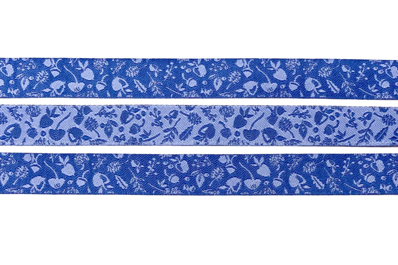 Webband Forest Mini-Sweets - blau - Lila Lotta Design - beidseitig verwendbar 2
