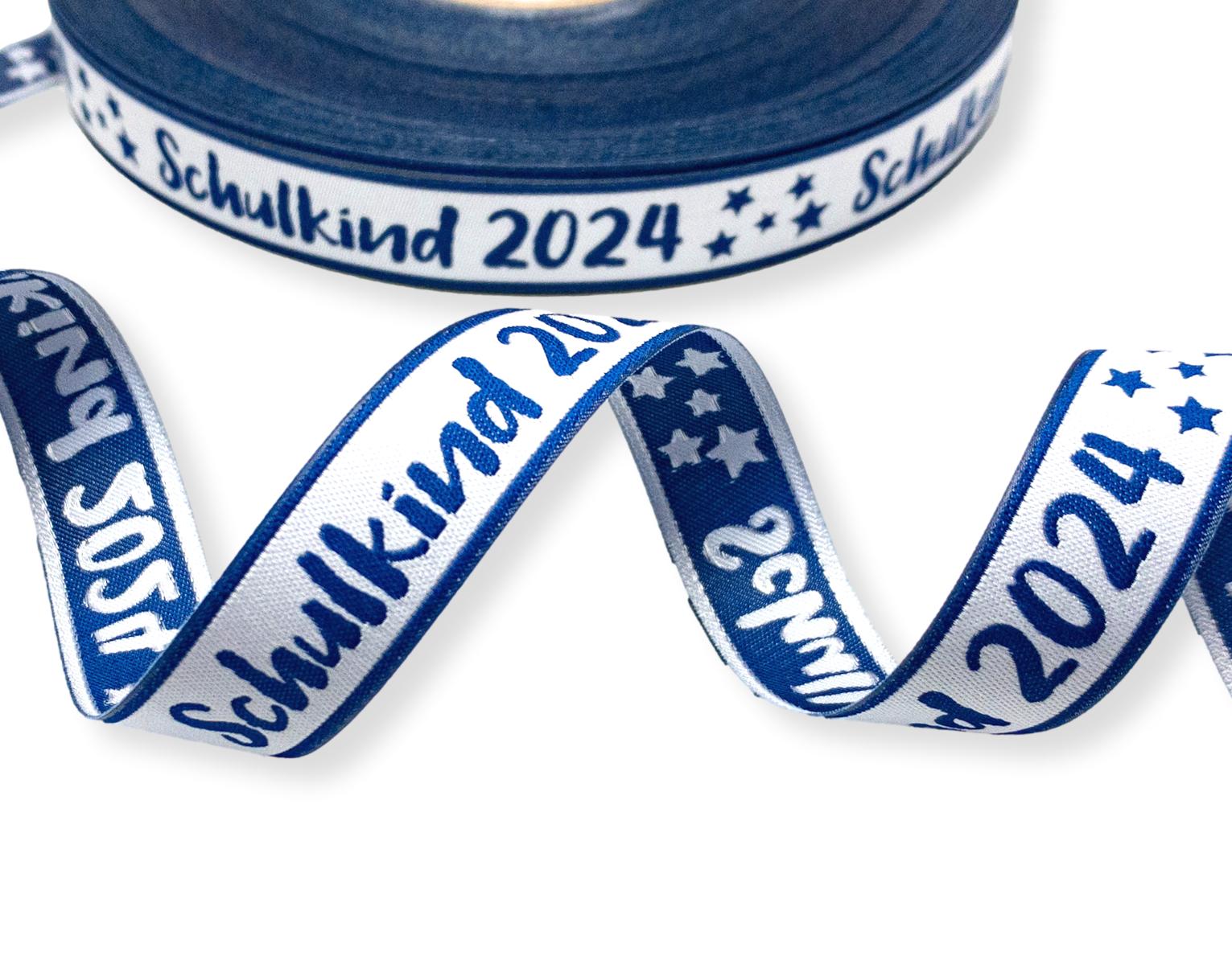 Webband Schulkind 2024 in blau 4