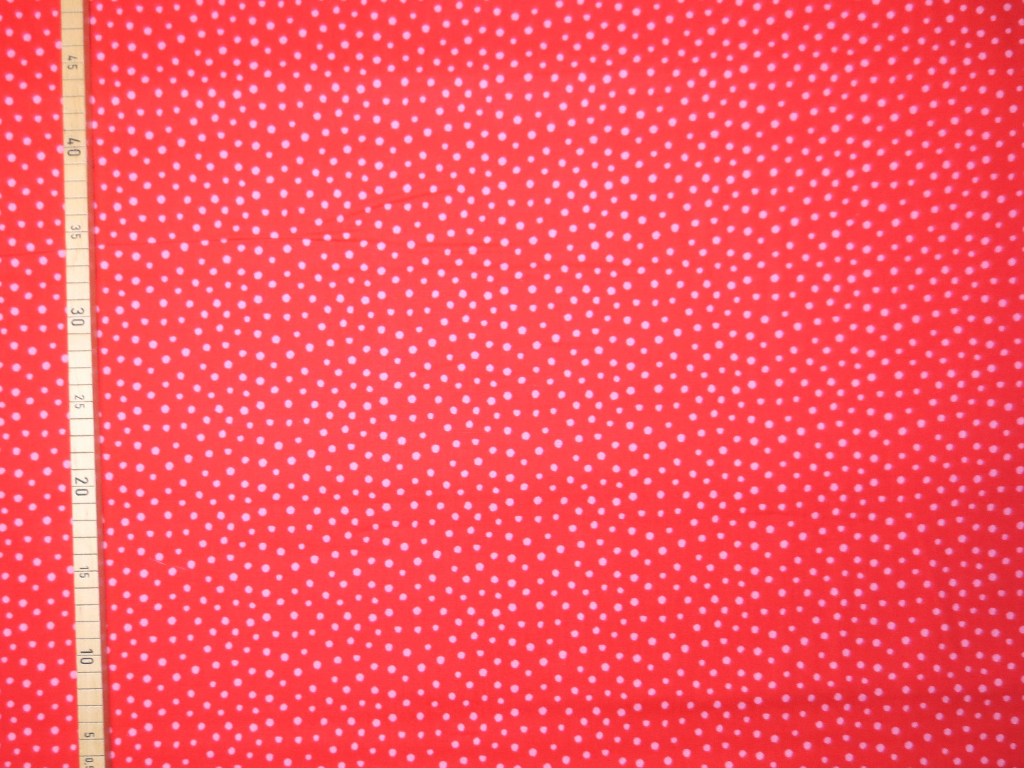Baumwollstoff Punkte - rot-rosa - Westfalenstoffe - 100 Baumwolle - Junge Linie 2
