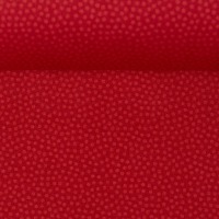 Baumwollwebware - unregelmäßige Punkte - rot - Ton in Ton - 100% Baumwolle - Dotty - Swafing 3