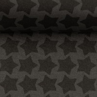 Nano-Softshell Sterne - schwarz | 20,00 EUR/m 2
