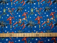 Superhelden Stoff blau - Justice League | 13,00 EUR/m