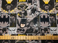 Baumwollstoff Batman und Joker schwarz | 13,00 EUR/m